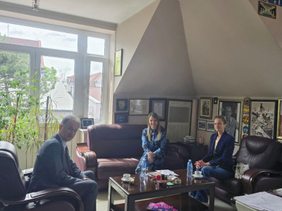 POSETA PROREKTORA ZA MEĐUNARODNU SARADNJU MEĐUNARODNOG UNIVERZITETA VISION IZ SEVERNE MAKEDONIJE U OKVIRU ERAZMUS+ PROGRAMA