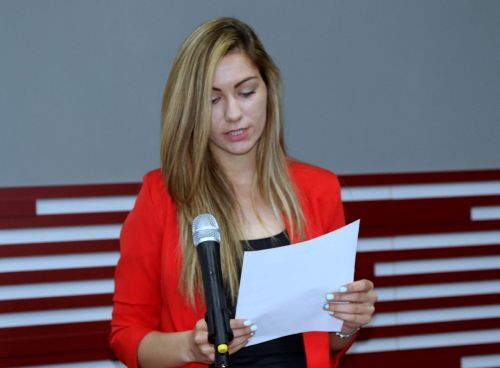 Neda Ilić, prvo mesto u kategoriji studenata